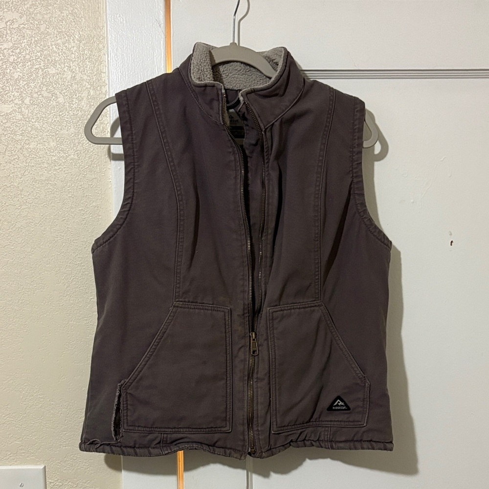 Women's Gray Vest